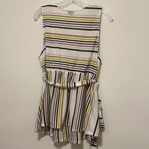 Torrid Striped Surplice Tunic Plus size - Picture 2 of 3